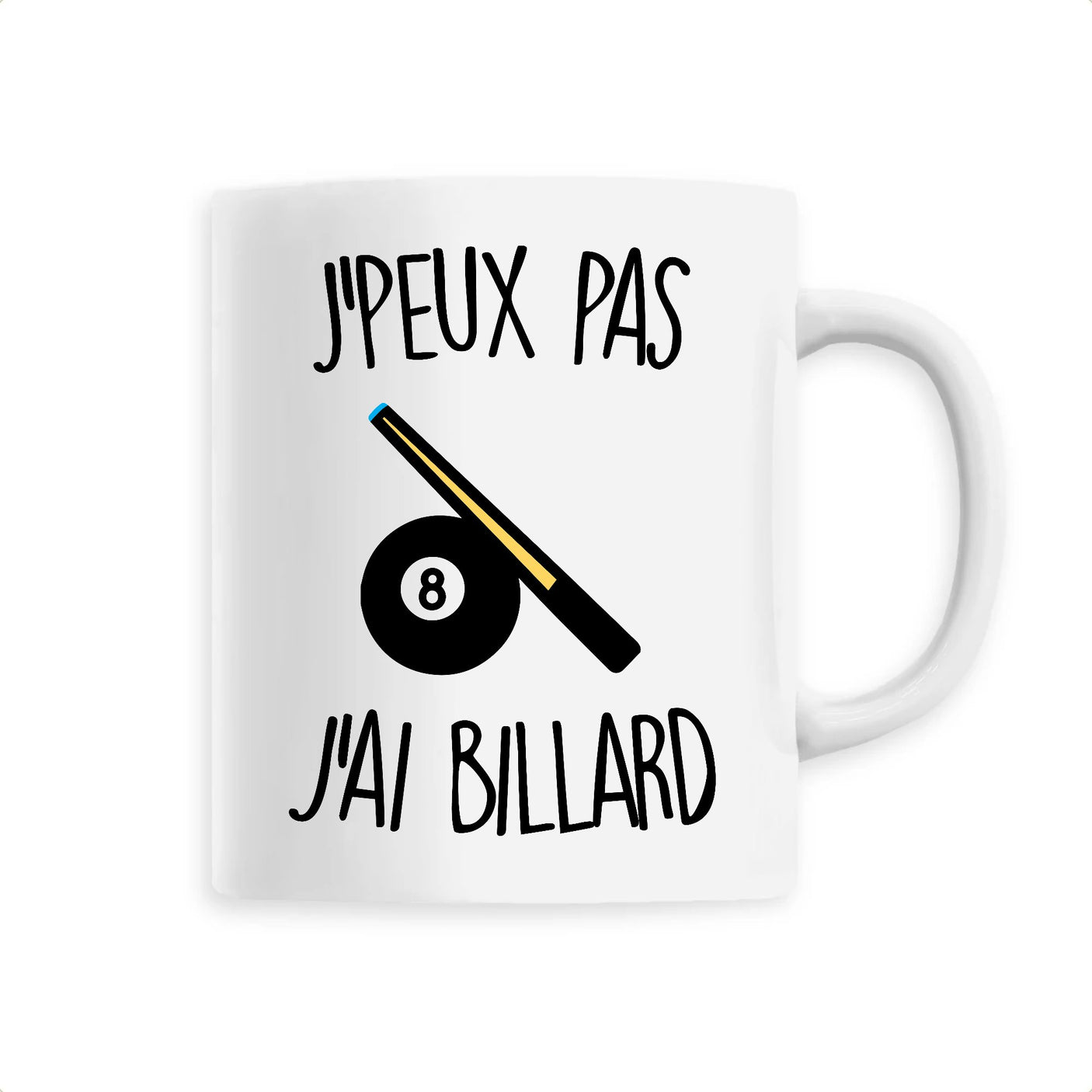 Mug J'peux pas j'ai billard 