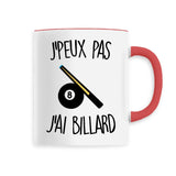 Mug J'peux pas j'ai billard 