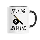 Mug J'peux pas j'ai billard 