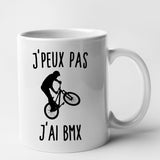 Mug J'peux pas j'ai BMX Blanc