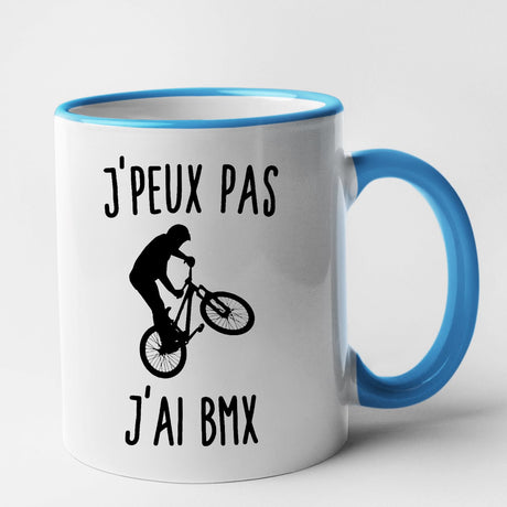 Mug J'peux pas j'ai BMX Bleu