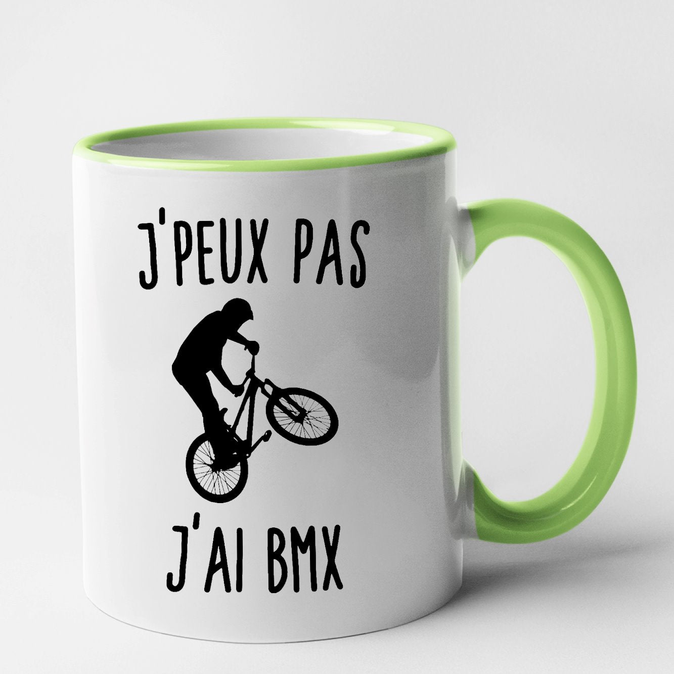 Mug J'peux pas j'ai BMX Vert