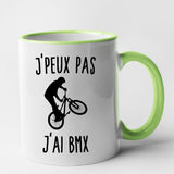 Mug J'peux pas j'ai BMX Vert