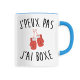 Mug J'peux pas j'ai boxe 