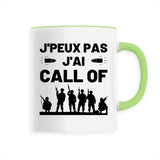 Mug J'peux pas j'ai call of 