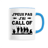 Mug J'peux pas j'ai call of 