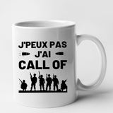 Mug J'peux pas j'ai call of Blanc