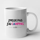 Mug J'peux pas j'ai camping Blanc