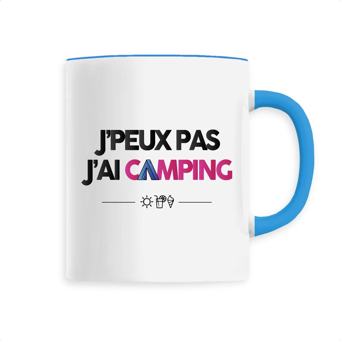 Mug J'peux pas j'ai camping 