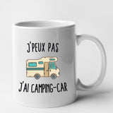 Mug J'peux pas j'ai camping-car Blanc