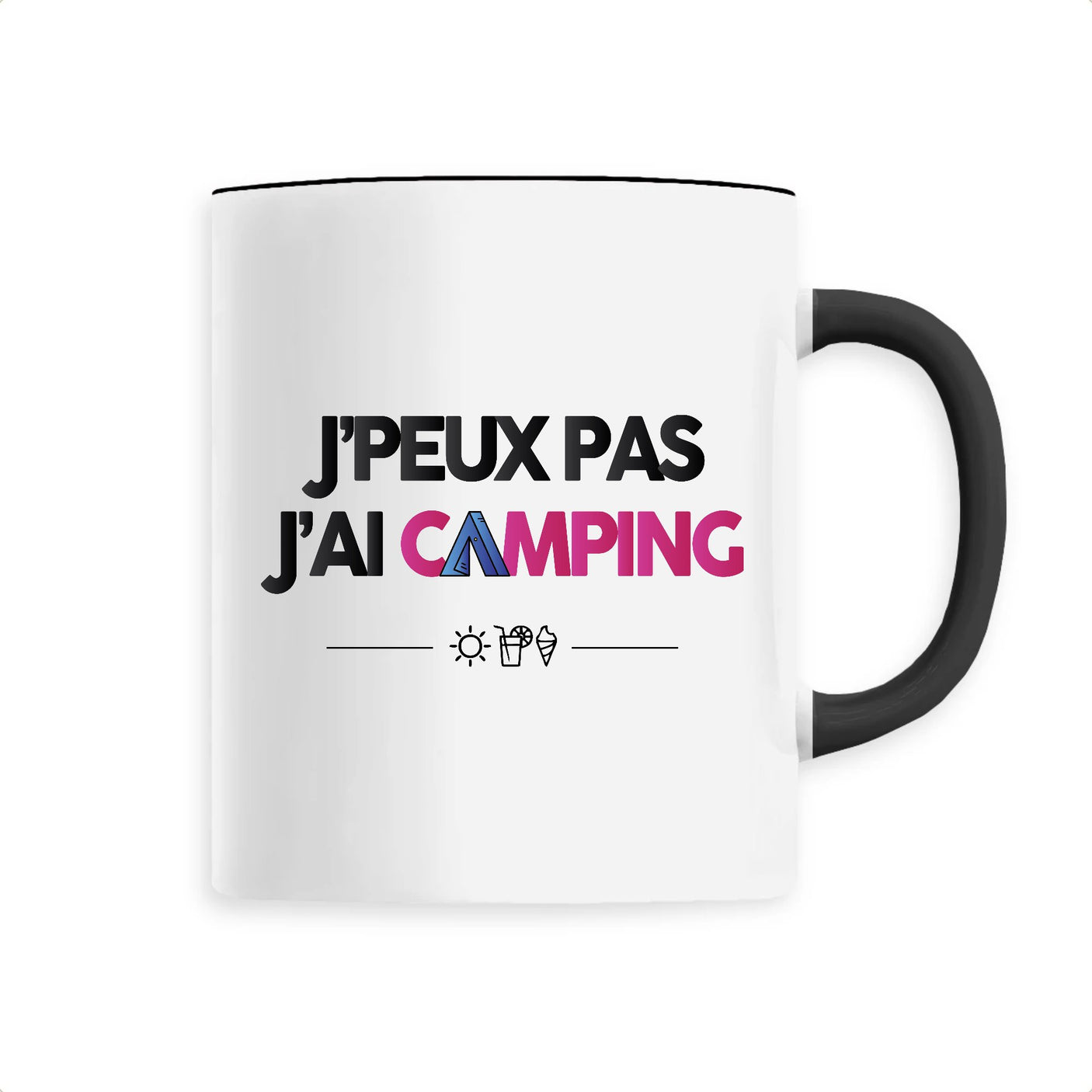 Mug J'peux pas j'ai camping 