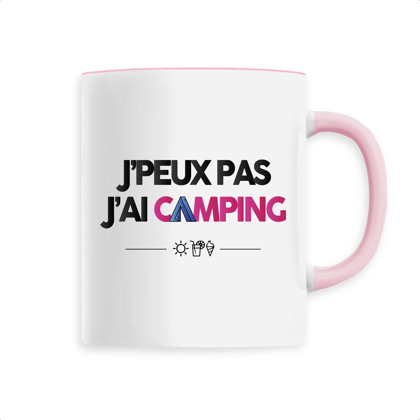 Mug J'peux pas j'ai camping 