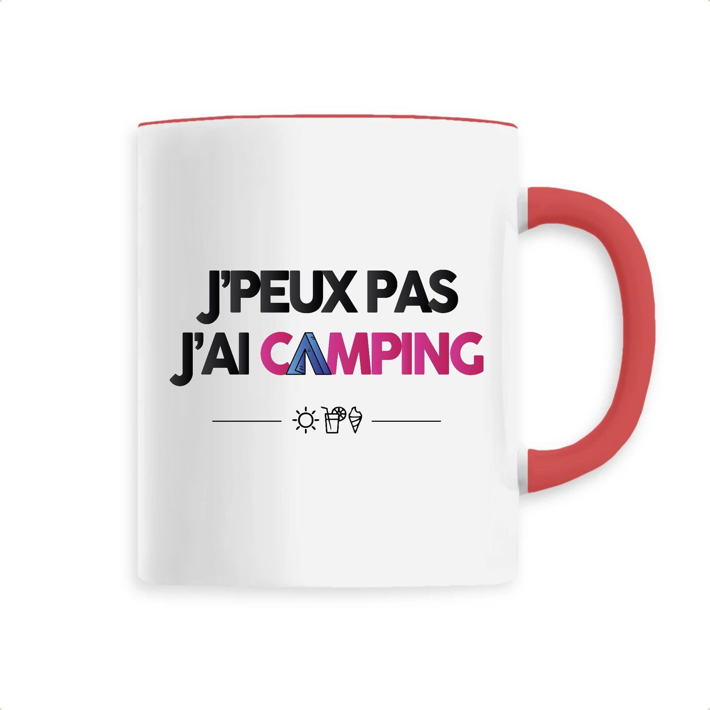 Mug J'peux pas j'ai camping 