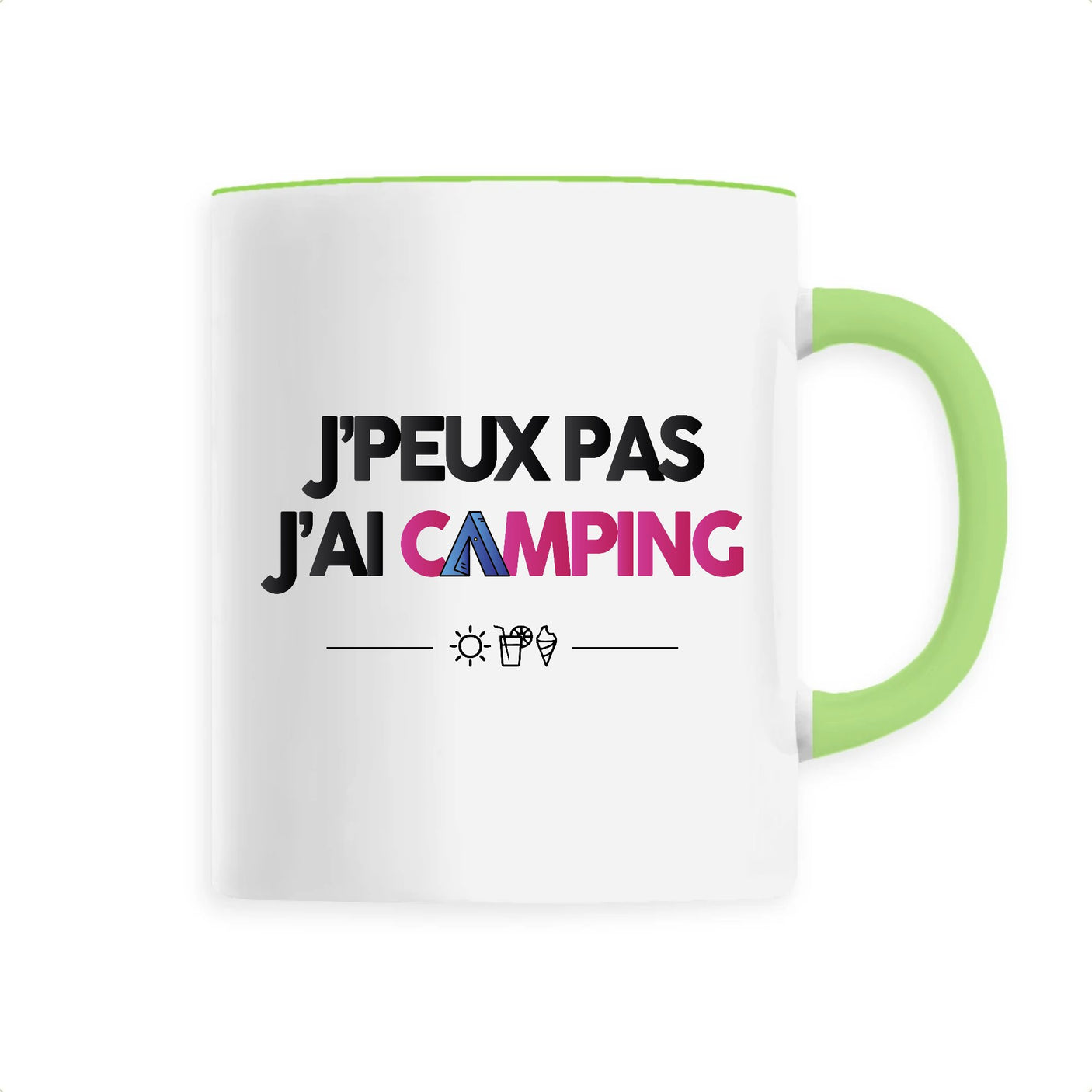 Mug J'peux pas j'ai camping 