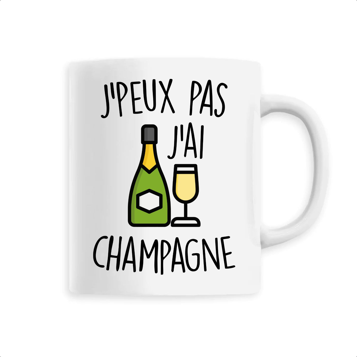 Mug J'peux pas j'ai champagne 