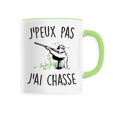 Mug J'peux pas j'ai chasse 