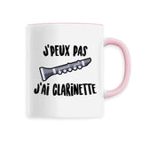 Mug J'peux pas j'ai clarinette 