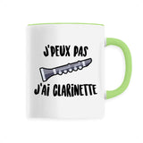 Mug J'peux pas j'ai clarinette 