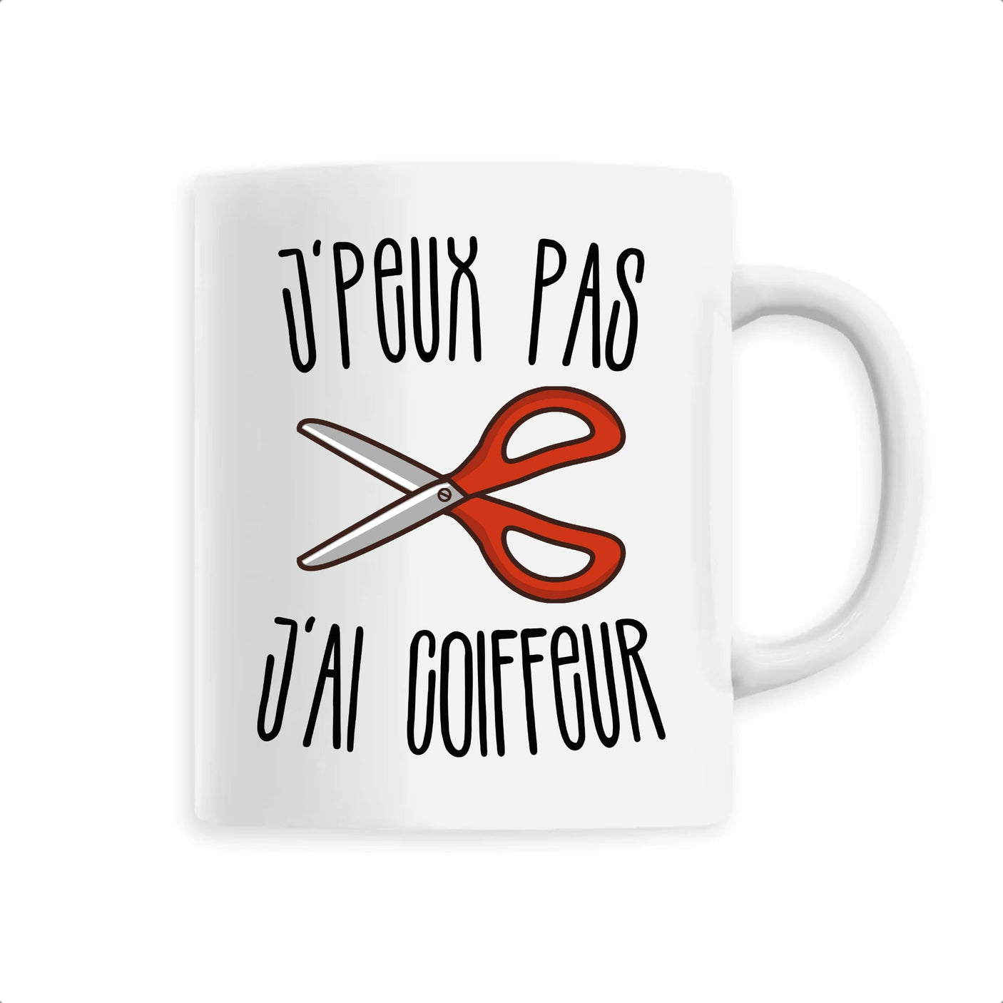 Mug J'peux pas j'ai coiffeur 