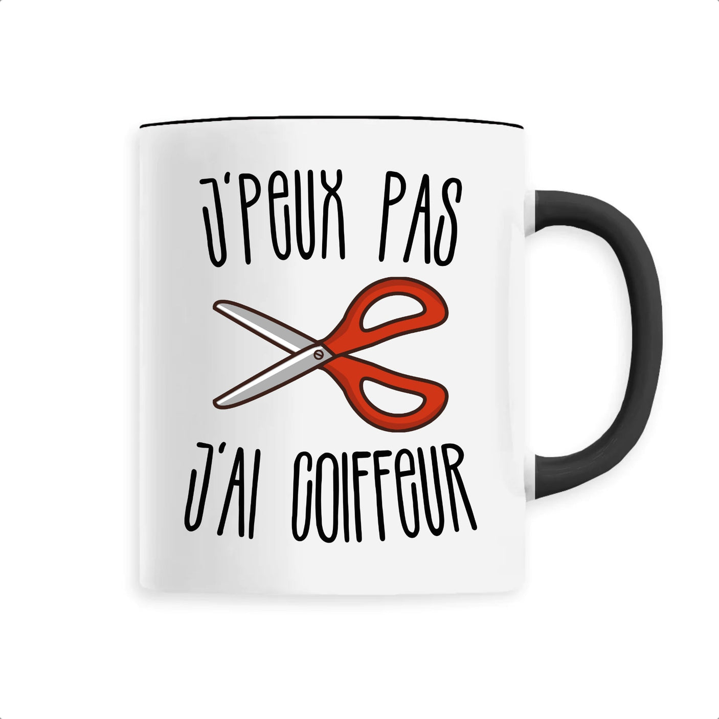 Mug J'peux pas j'ai coiffeur 