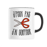 Mug J'peux pas j'ai coiffeur 