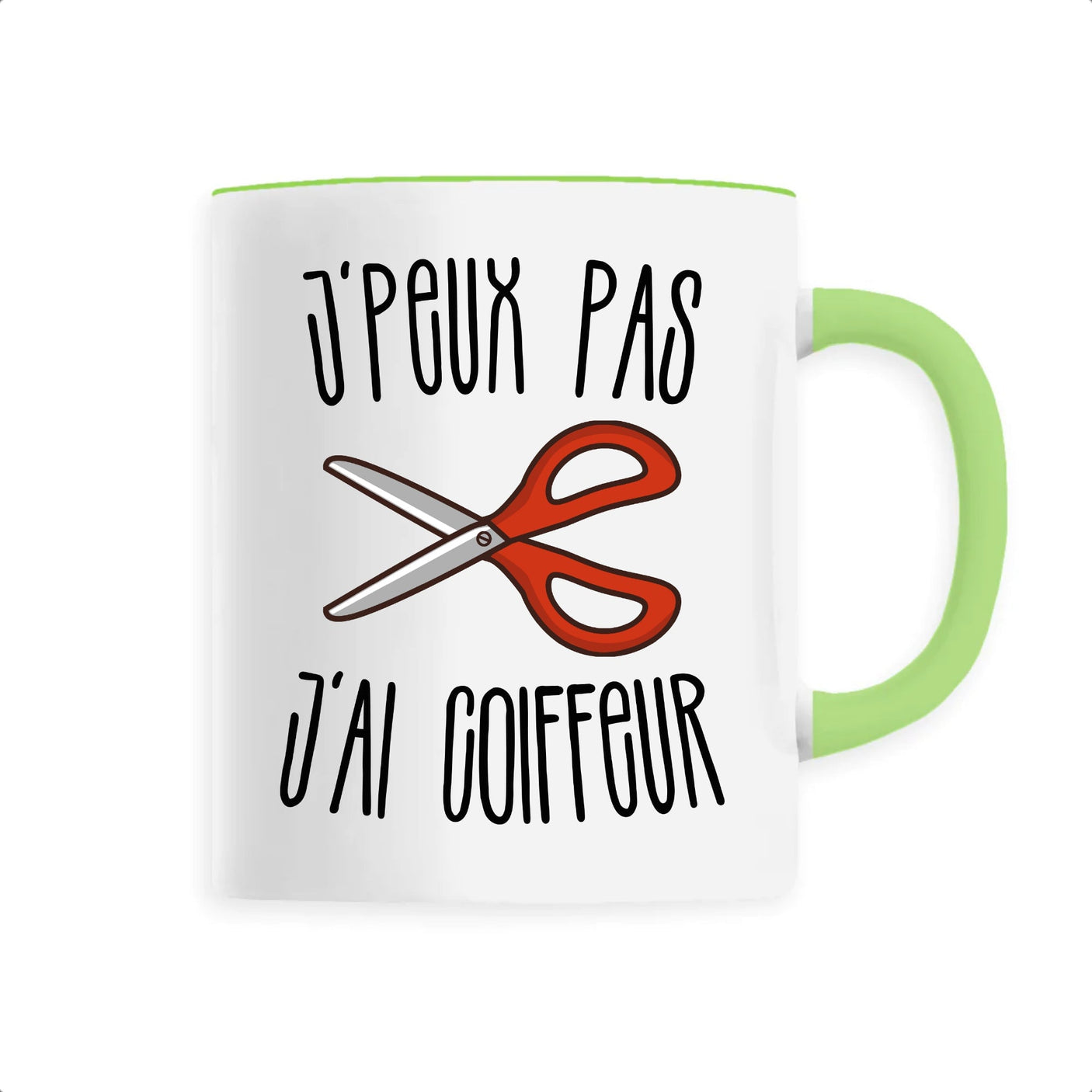 Mug J'peux pas j'ai coiffeur 