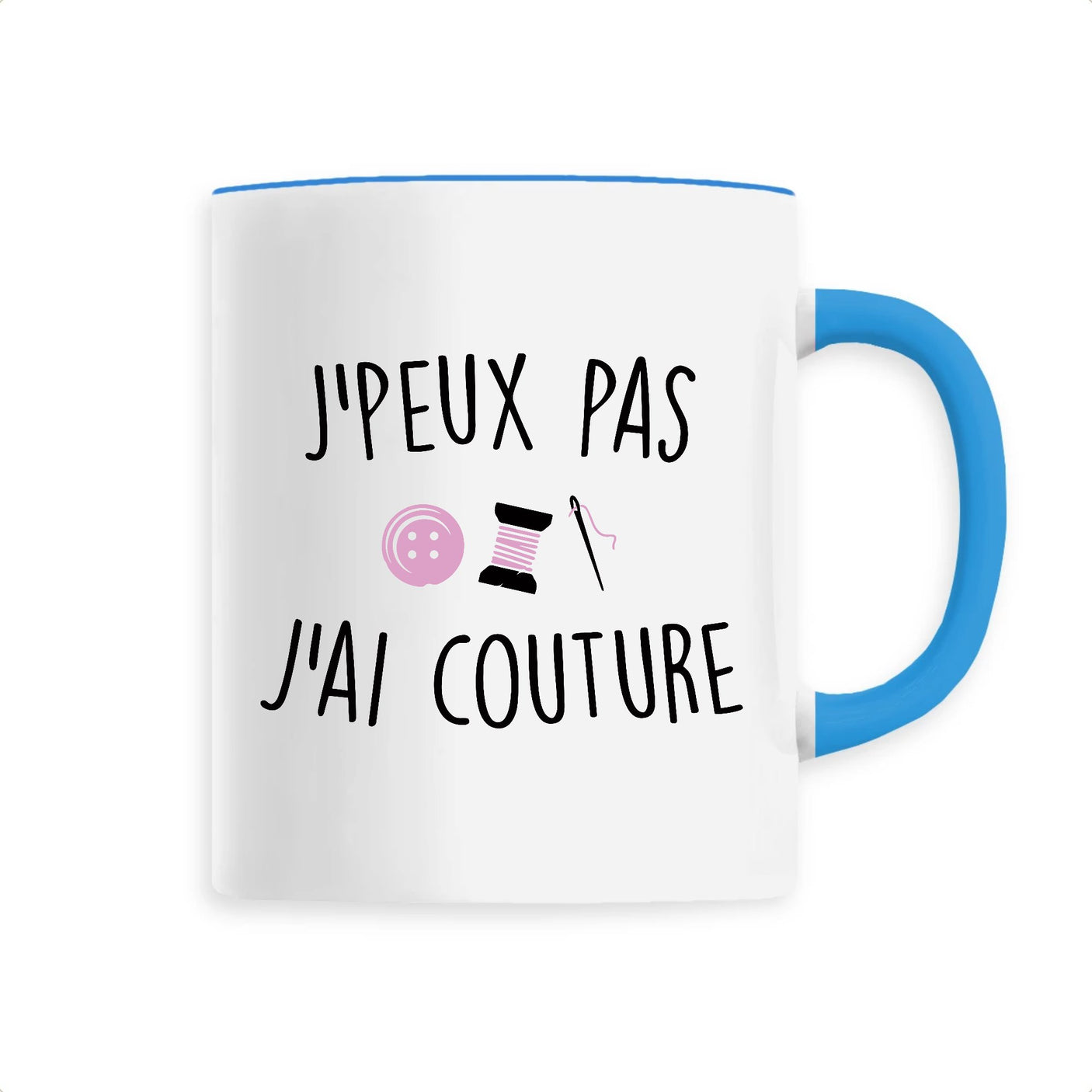 Mug J'peux pas j'ai couture 