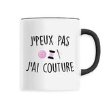 Mug J'peux pas j'ai couture 