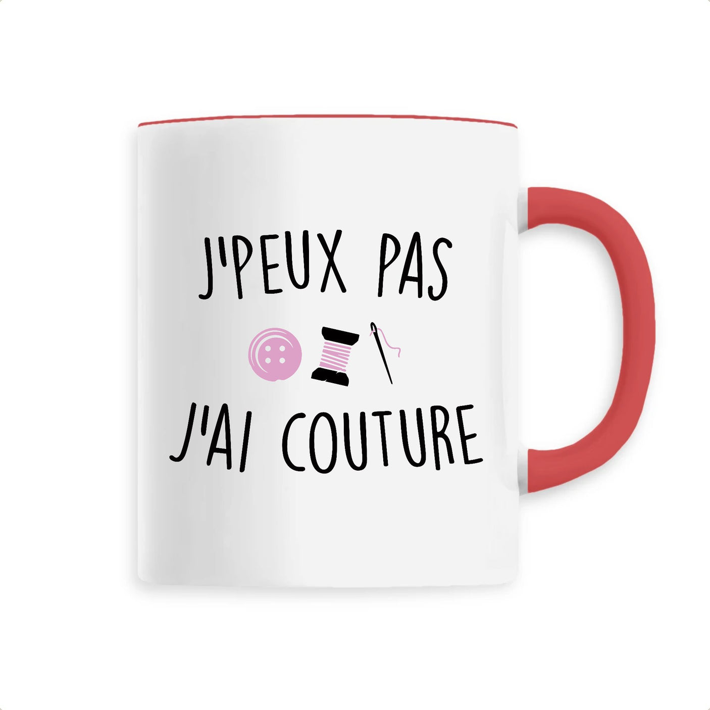 Mug J'peux pas j'ai couture 