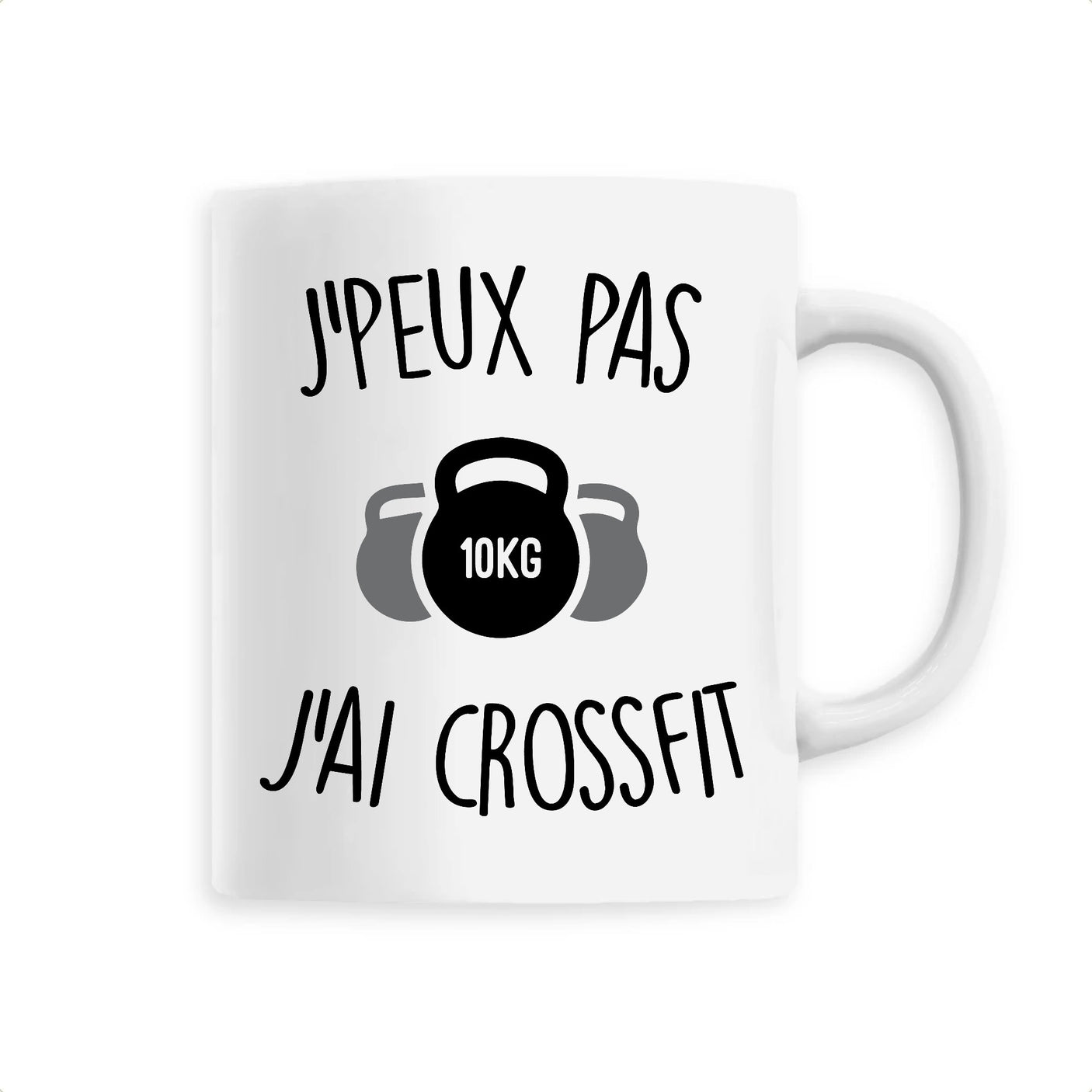 Mug J'peux pas j'ai crossfit 