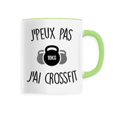 Mug J'peux pas j'ai crossfit 