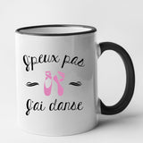 Mug J'peux pas j'ai danse Noir