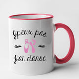 Mug J'peux pas j'ai danse Rouge