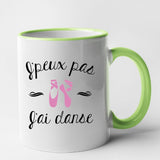 Mug J'peux pas j'ai danse Vert