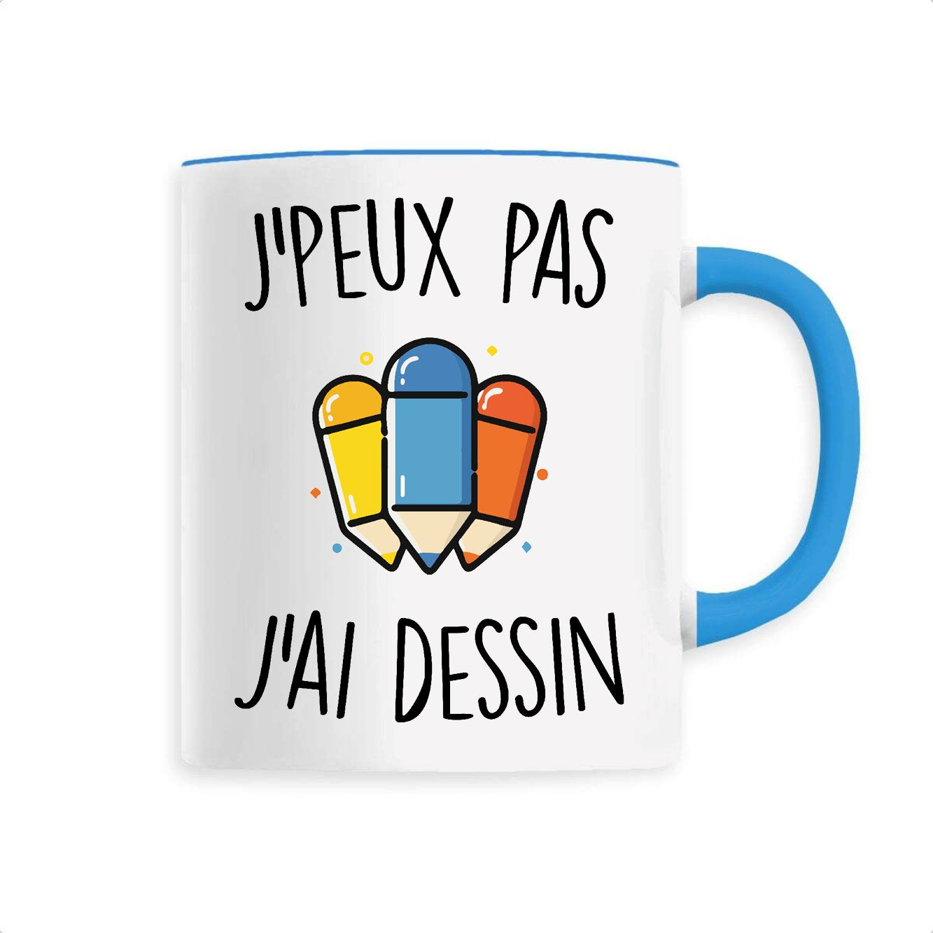 Mug J'peux pas j'ai dessin 