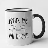 Mug J'peux pas j'ai drone Noir