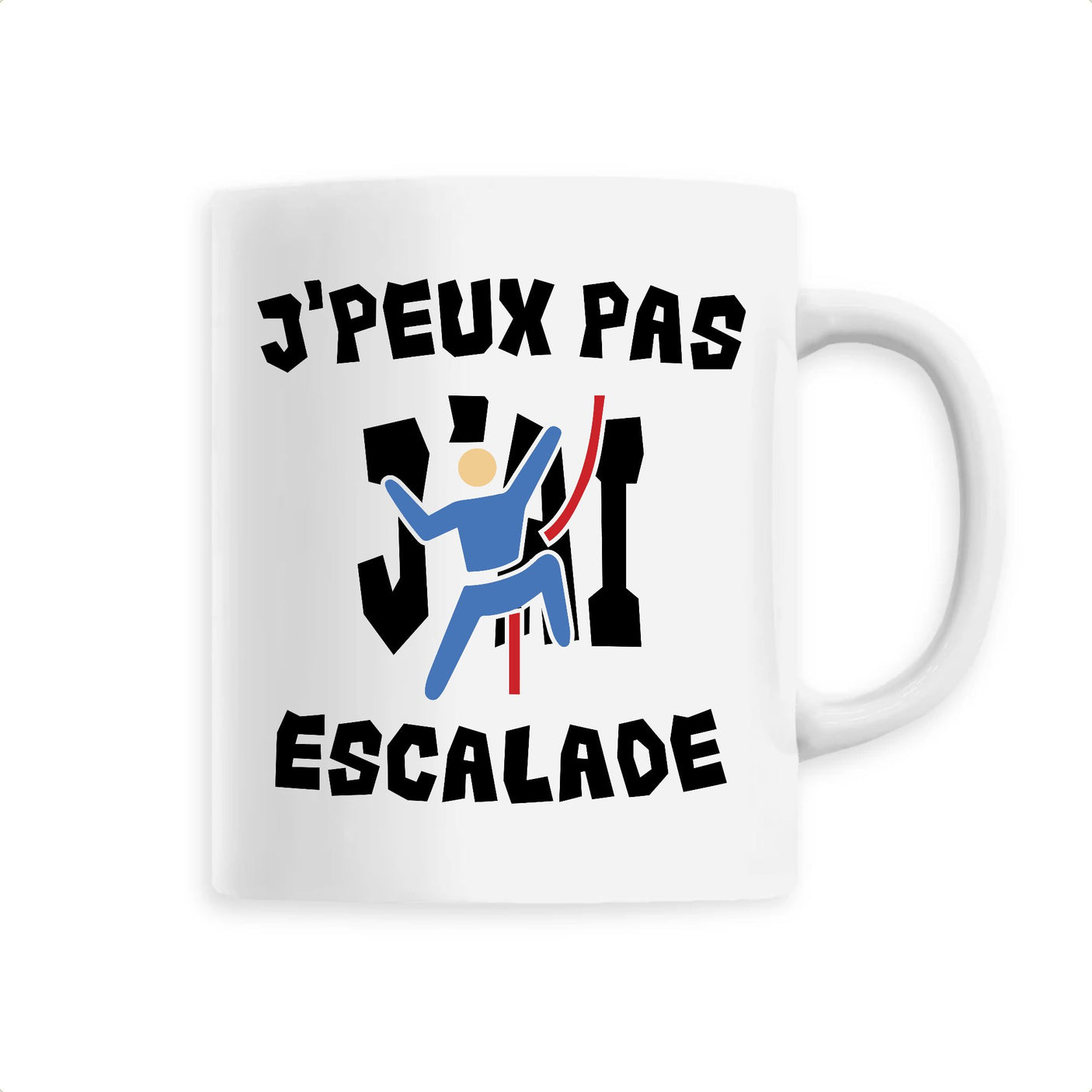 Mug J'peux pas j'ai escalade 