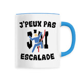 Mug J'peux pas j'ai escalade 
