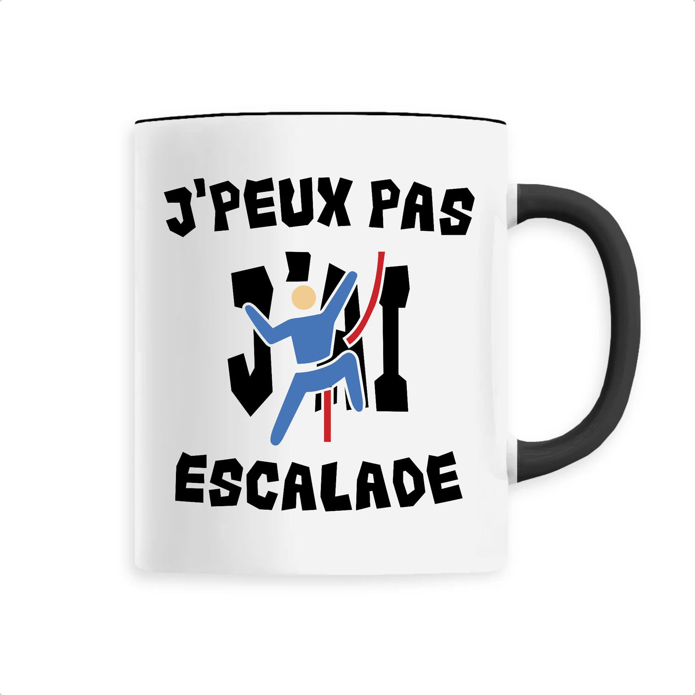 Mug J'peux pas j'ai escalade 