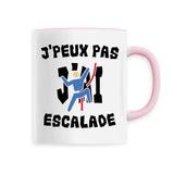 Mug J'peux pas j'ai escalade 