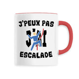 Mug J'peux pas j'ai escalade 