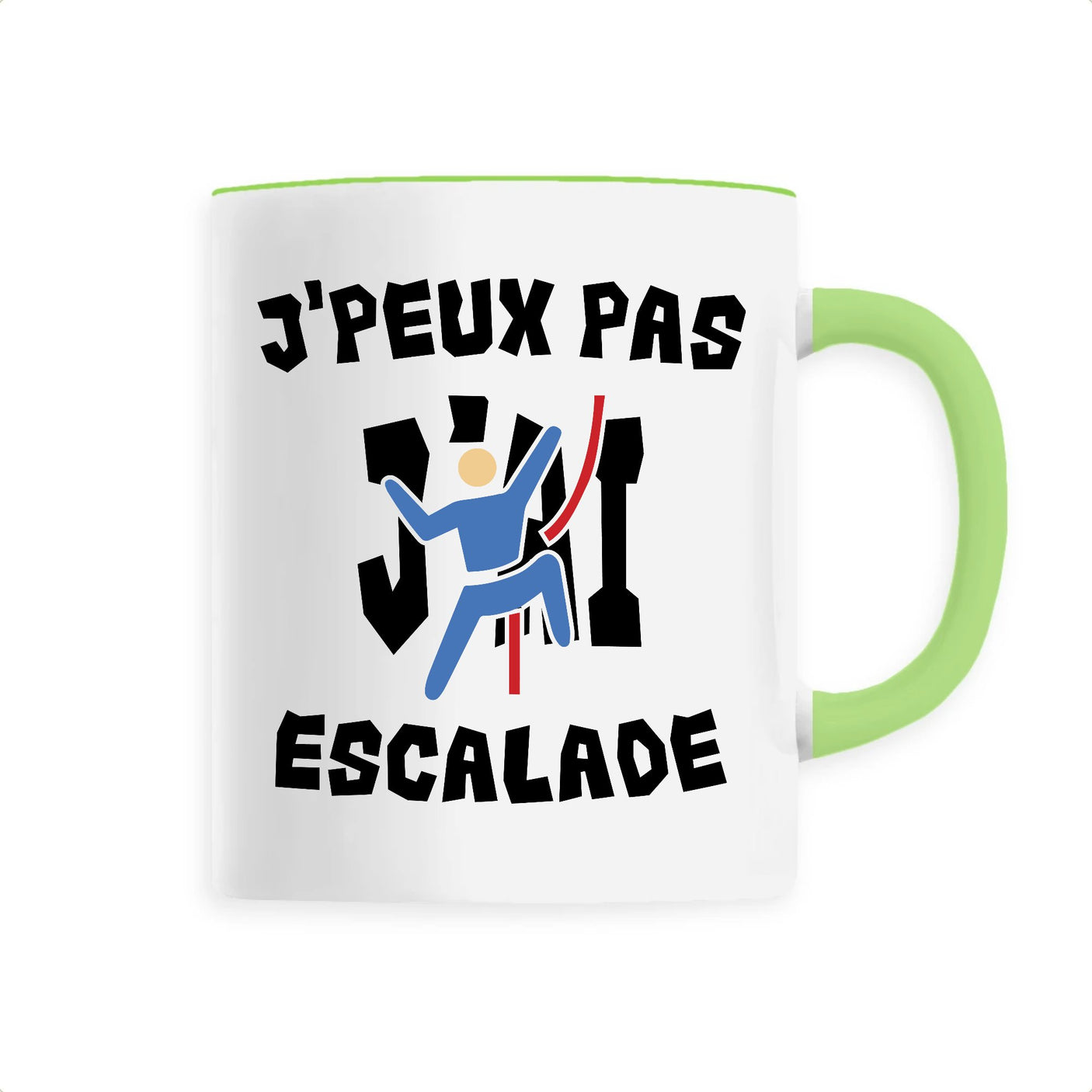 Mug J'peux pas j'ai escalade 