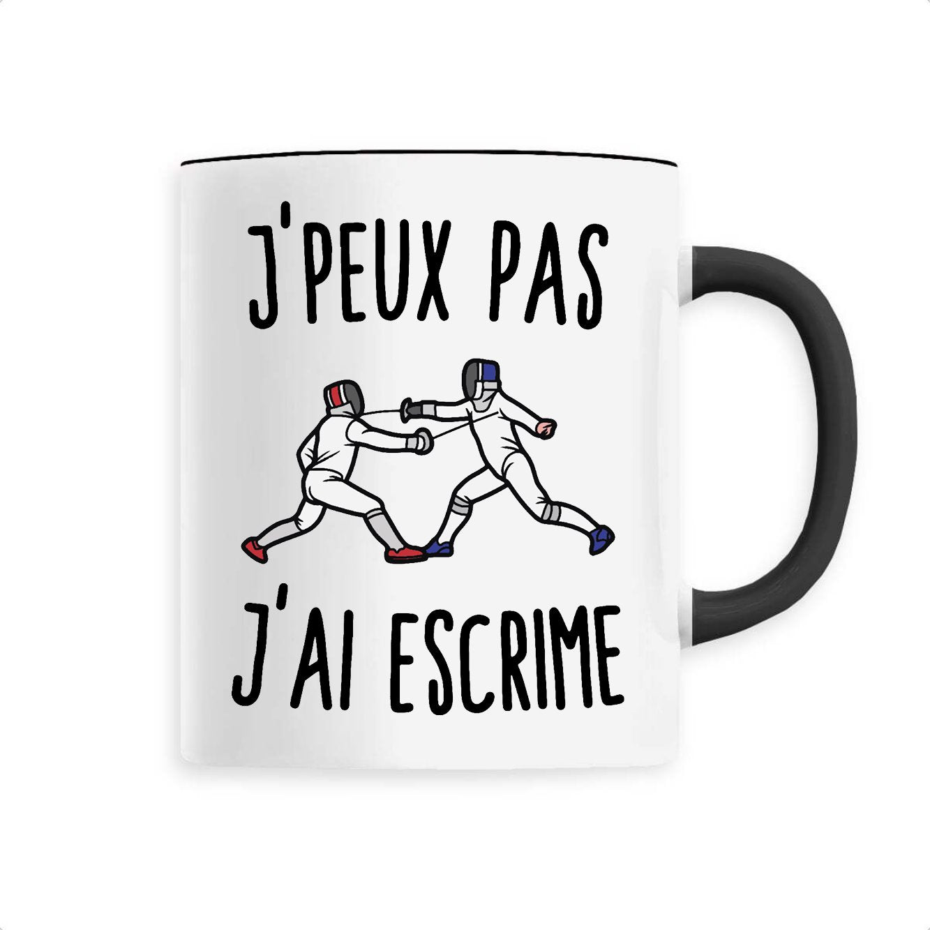 Mug J'peux pas j'ai escrime 