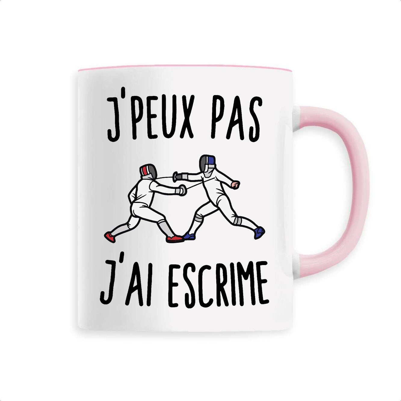 Mug J'peux pas j'ai escrime 