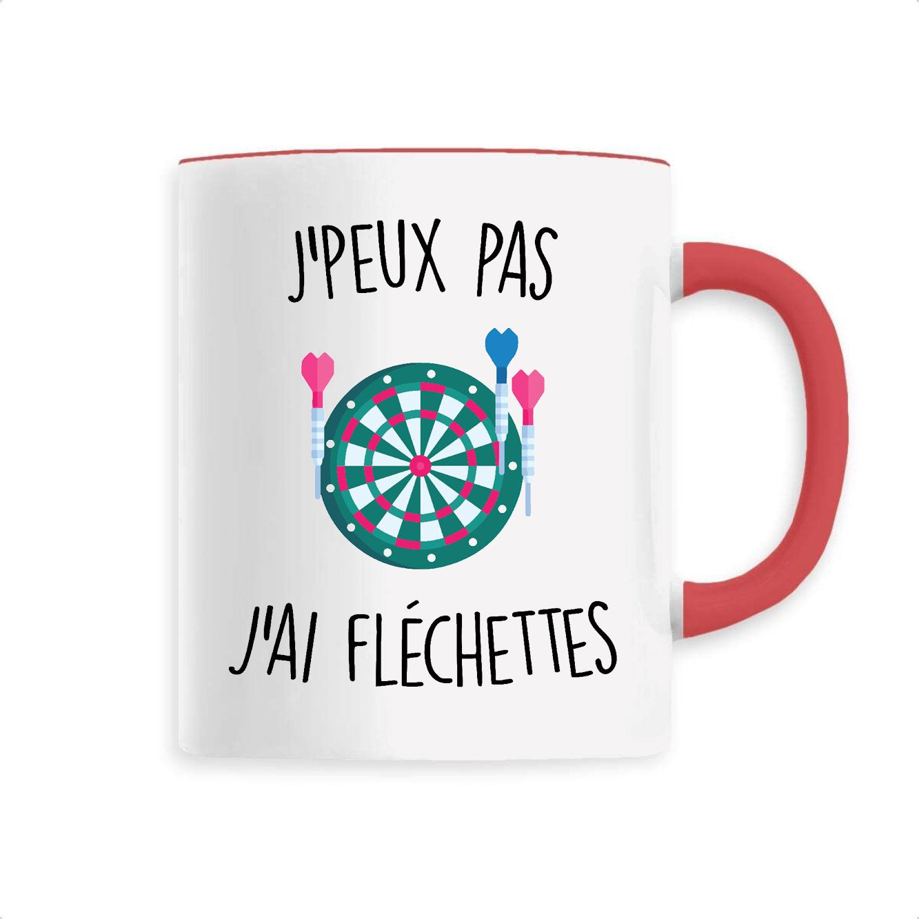 Mug J'peux pas j'ai fléchettes 