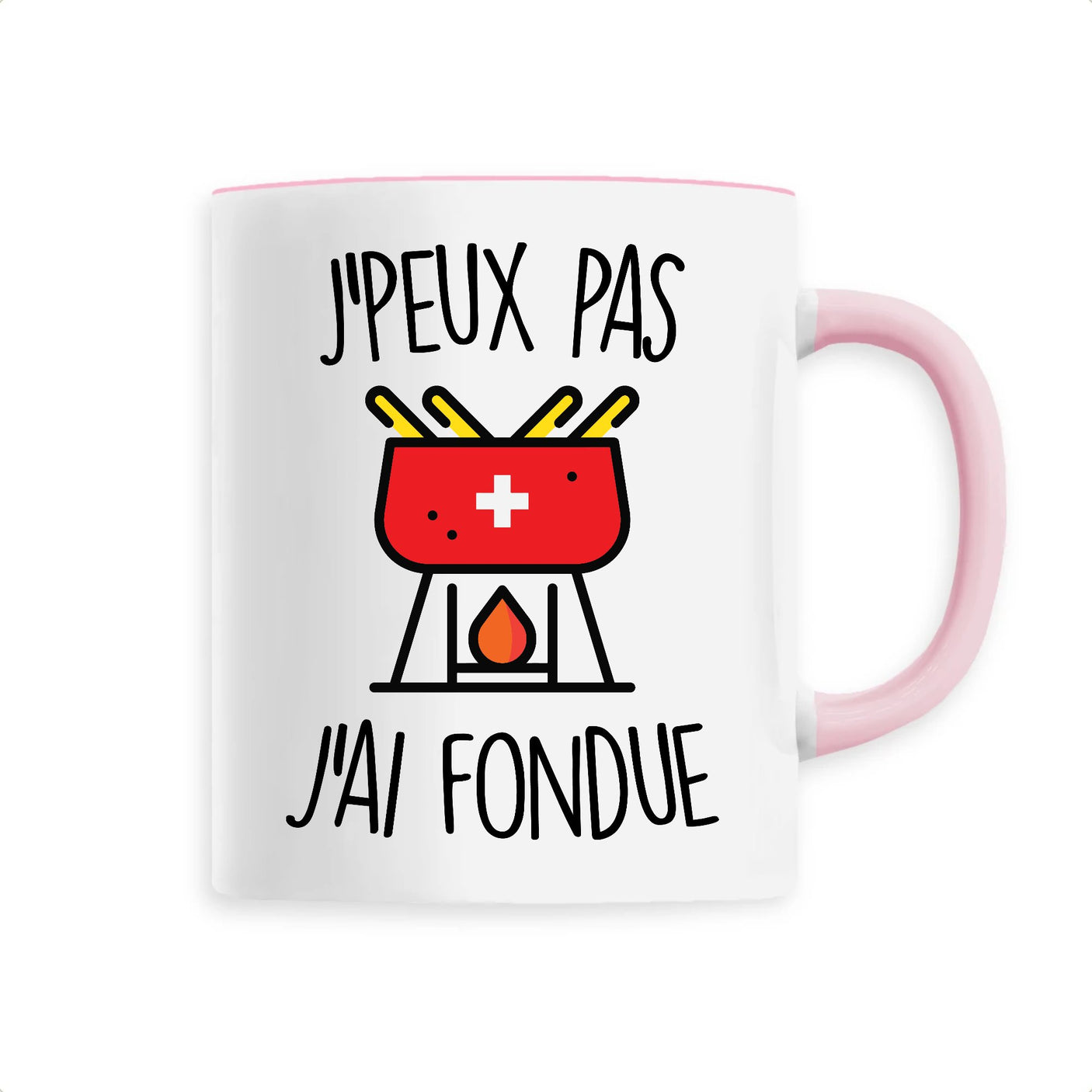 Mug J'peux pas j'ai fondue 