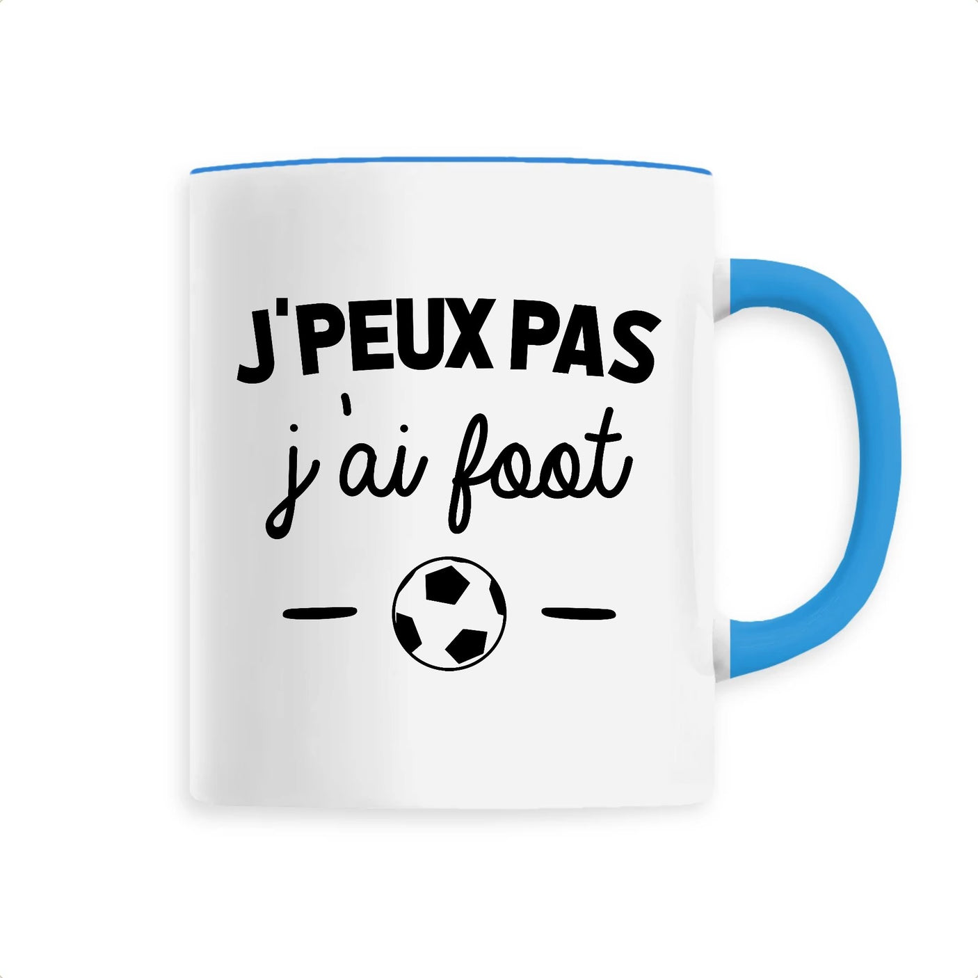 Mug J'peux pas j'ai foot 