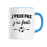 Mug J'peux pas j'ai foot 