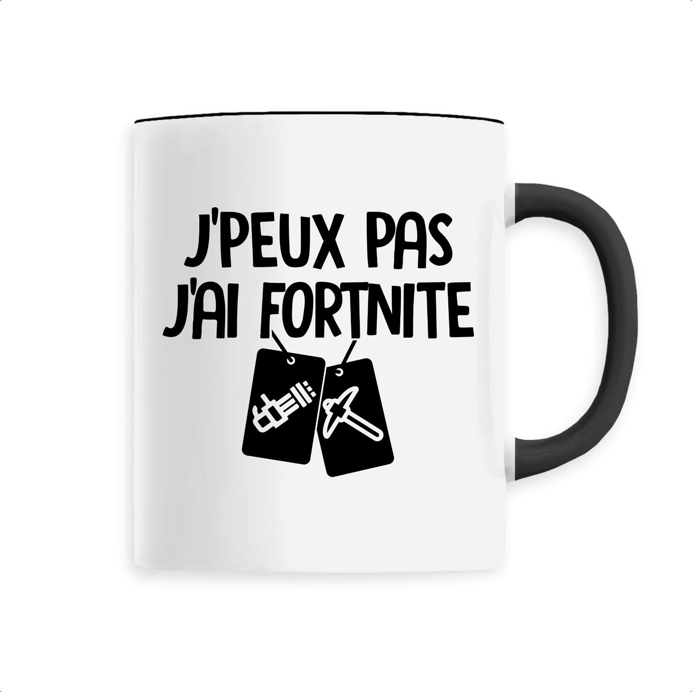 Mug J'peux pas j'ai Fortnite 