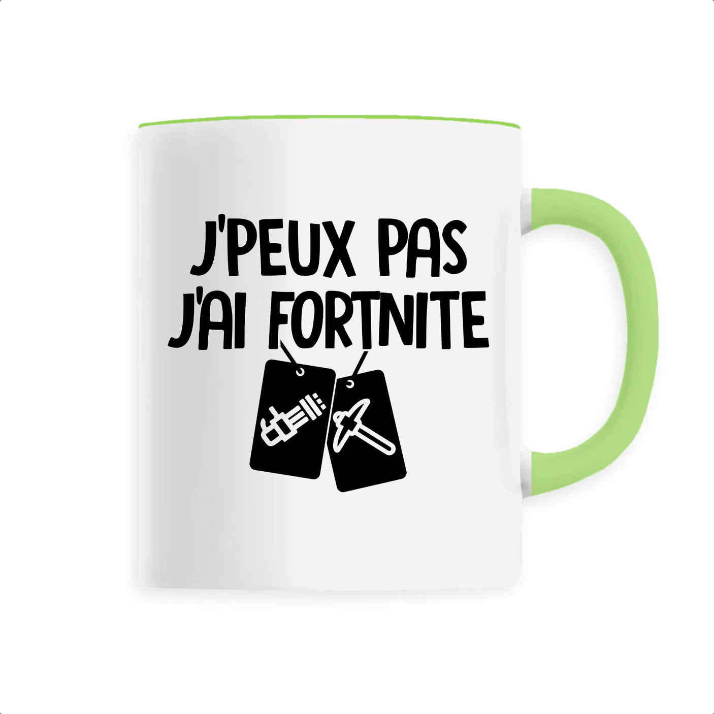 Mug J'peux pas j'ai Fortnite 